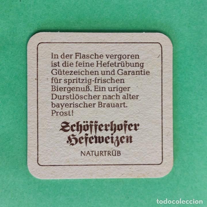 Altri oggetti di carta: POSAVASOS CERVEZA - SCHOFFERHOFER
