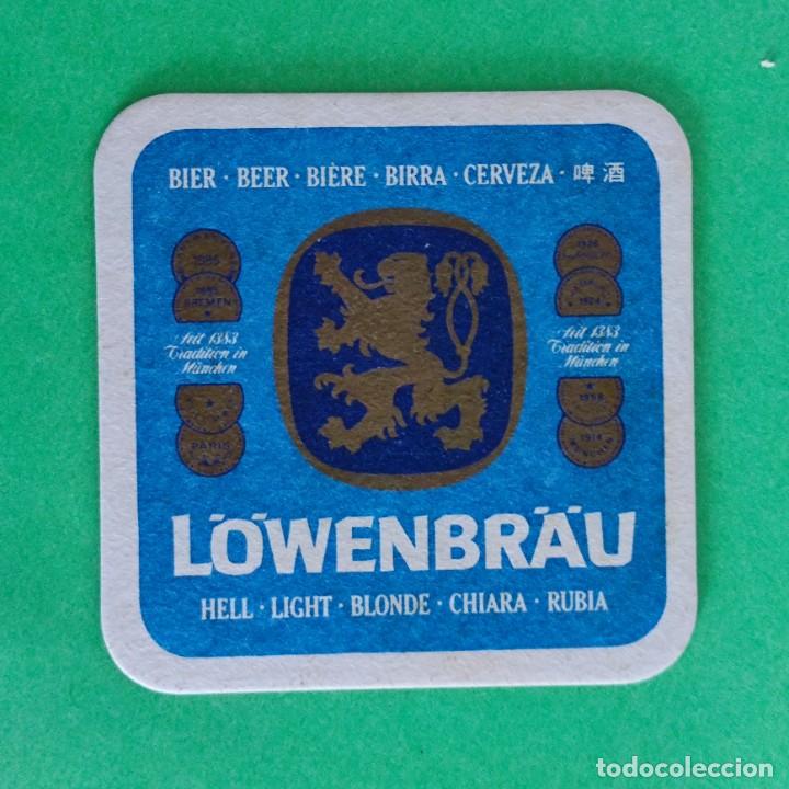 Altri oggetti di carta: POSAVASOS CERVEZA - LOWENBRAU / .. CERVEZA &hellip; / &hellip; RUBIA