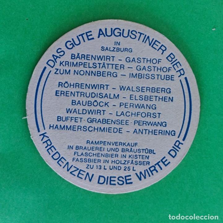 Altri oggetti di carta: POSAVASOS CERVEZA - AUGUSTINER BRAUSTUBL
