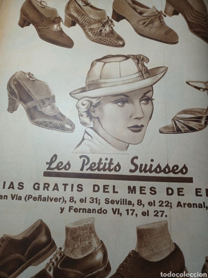 Otros art&iacute;culos de coleccionismo en papel: LES PETITS SUISSES. PUBLICIDAD A&Ntilde;O 1936 30 X 22 CM