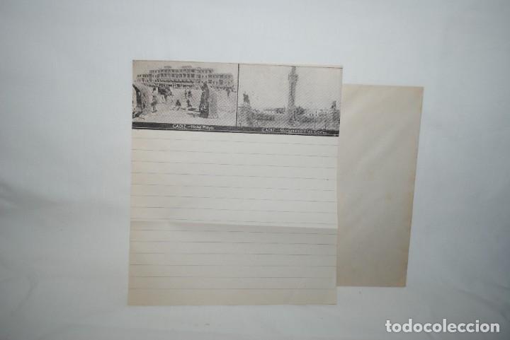Paper Collecting Others: PAPEL PARA ESCRIVIR CON FOTOS DE CADIZ