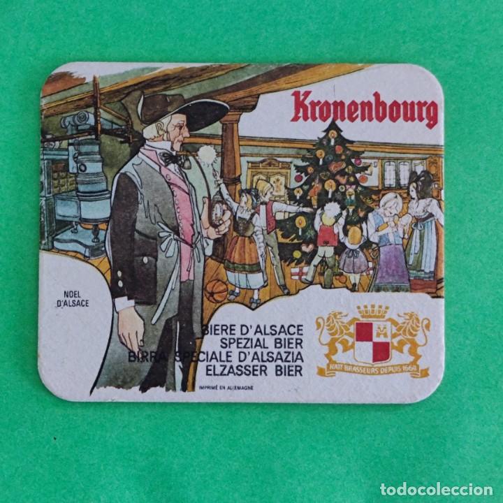 Sammelleidenschaft Andere Papierartikel: POSAVASOS CERVEZA - KRONENBOURG - NOEL D&rsquo;ALSACE - NAVIDAD NI&Ntilde;OS