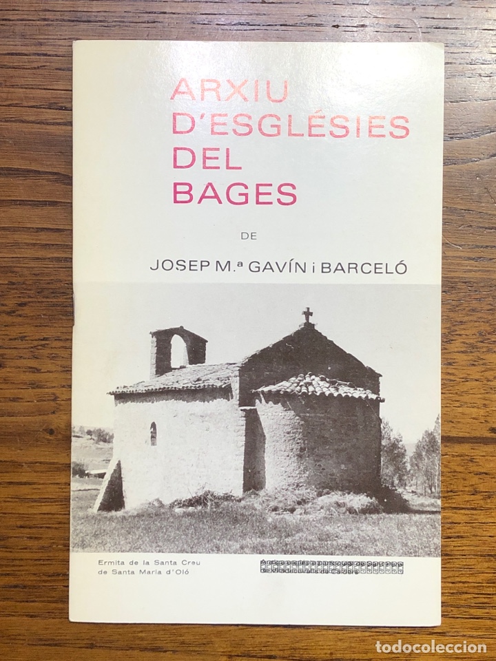 Otros art&iacute;culos de coleccionismo en papel: FOLLETO GU&Iacute;A ARXIU D&rsquo;ESGLESIES DEL BAGES (JM GAVIN) CAT&Aacute;LOGO GRAFIQUES MANRESA