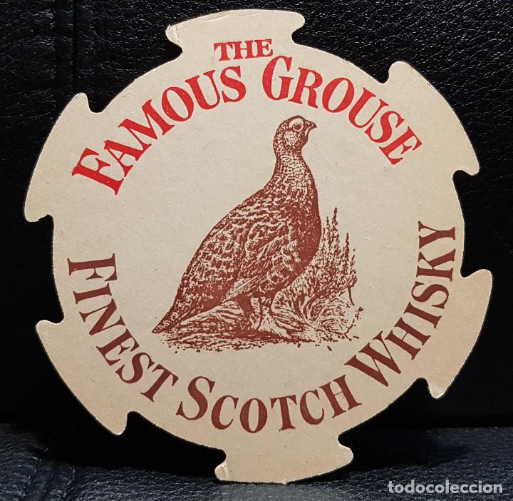 Otros Art&iacute;culos de Coleccionismo en Papel: THE FAMOUS GROUSE - POSAVASOS - ESCOCIA - WHISKY - CERVEZA - REFRESCOS - SIDRA - BITTER