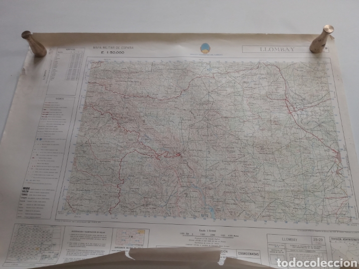 Mapa Militar Llombay