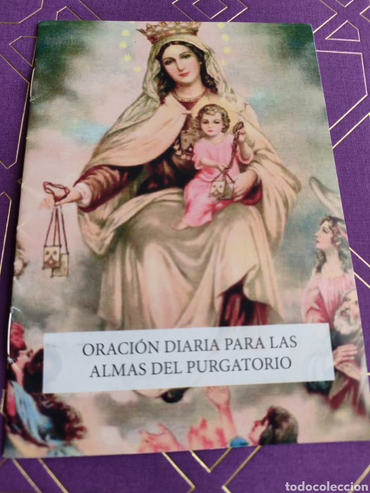 Otros Art&iacute;culos de Coleccionismo en Papel: Oraci&oacute;n diaria para las almas del purgatorio