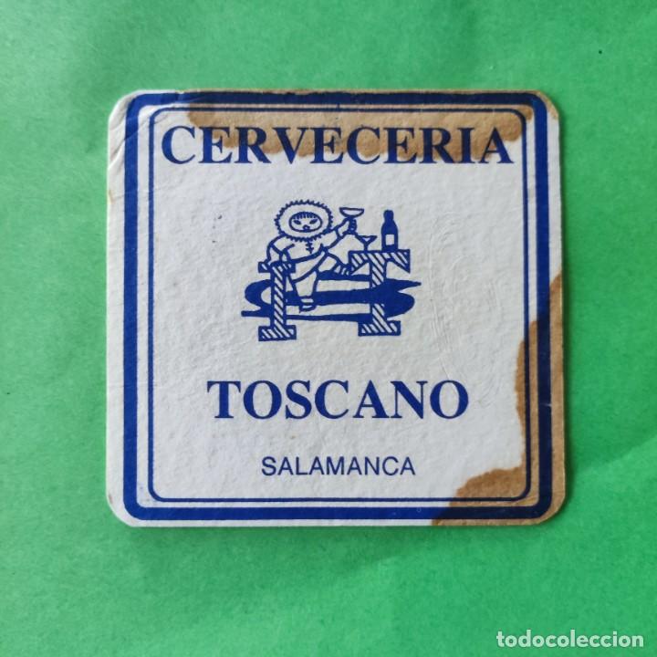 Altri oggetti di carta: POSAVASOS - CERVECERIA TOSCANO - SALAMANCA - ESQUIMAL