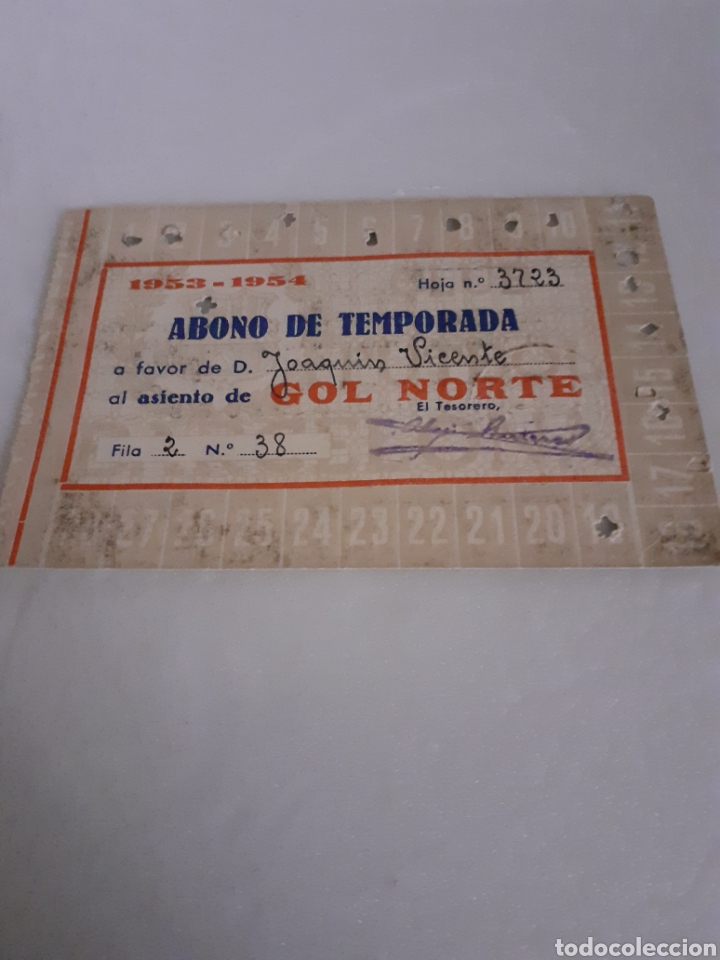 Otros art&iacute;culos de coleccionismo en papel: CARNET FUTBOL BARCELONA CF TEMPORADA 1953 1954