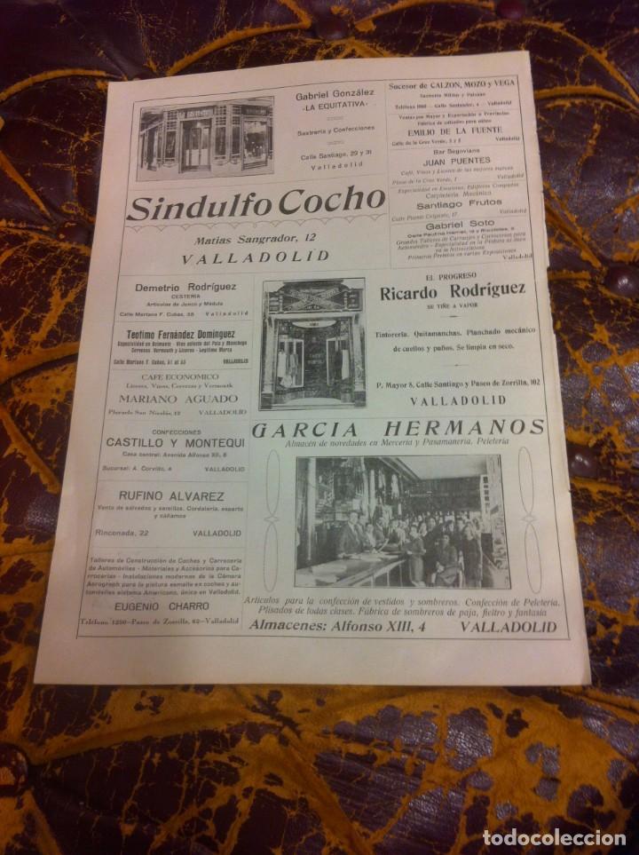 Outros artigos de papel: HOJA A&Ntilde;O 1929 (VIDA GR&Aacute;FICA ESPA&Ntilde;OLA) VALLADOLID. SINDULFO COCHO. GARC&Iacute;A HERMANOS. TINTORER&Iacute;A ....