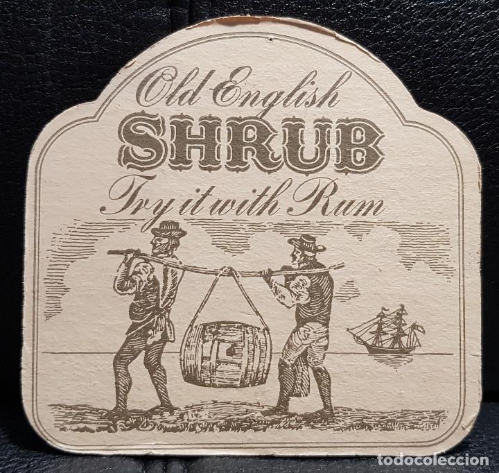 Otros art&iacute;culos de coleccionismo en papel: OLD ENGLISH SHRUB - POSAVASOS - REINO UNIDO - DESTILADO - CERVEZA - REFRESCOS - SIDRA - BITTER