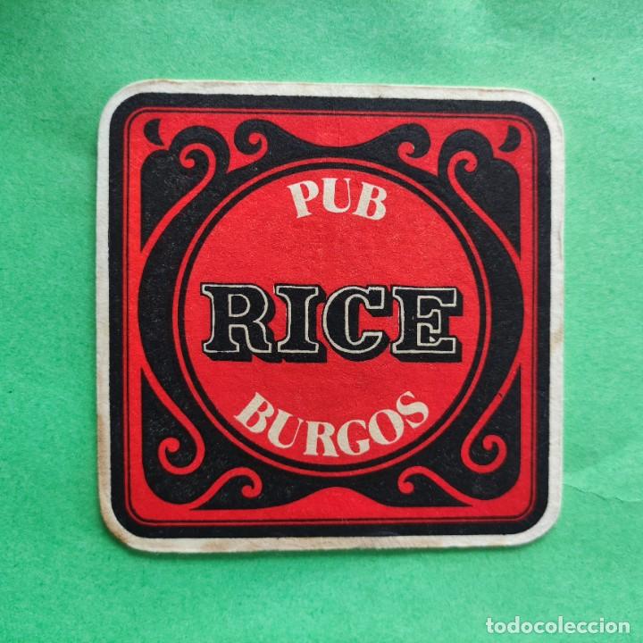 Sammelleidenschaft Andere Papierartikel: POSAVASOS - BURGOS - PUB RICE