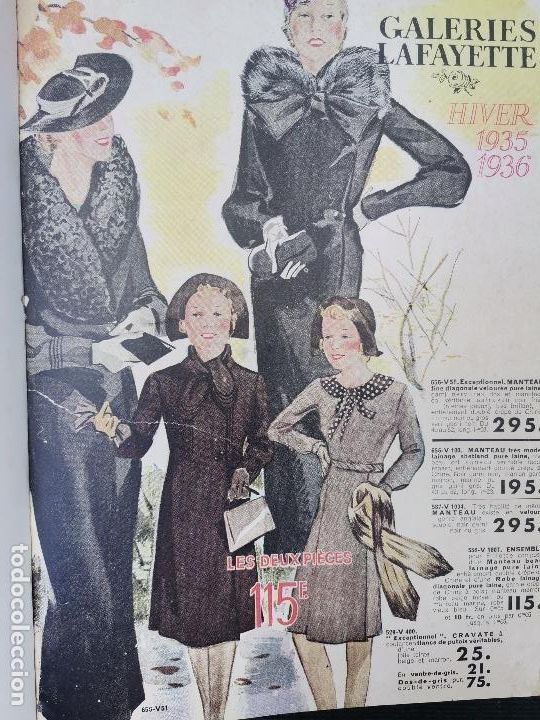 Paper Collecting Others: 1935 - 36 CAT&Aacute;LOGO MODA- JUGUETES - DISCOS - MUEBLES - GALERIES LAFAYETTE RARO