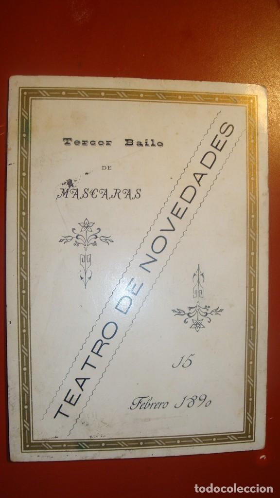 Otros art&iacute;culos de coleccionismo en papel: TEATRO NOVEDADES - Foto 1
