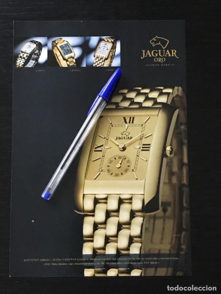 Otros Art&iacute;culos de Coleccionismo en Papel: PUBLICIDAD ANUNCIO DE REVISTA ORIGINAL - RELOJ PULSERA JAGUAR ORO