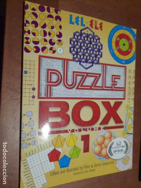 Sammelleidenschaft Andere Papierartikel: PUZZLE BOX. VOLUMEN 1. PASATIEMPOS EN INGL&Eacute;S. CUADERNO. BUEN ESTADO. SIN USO