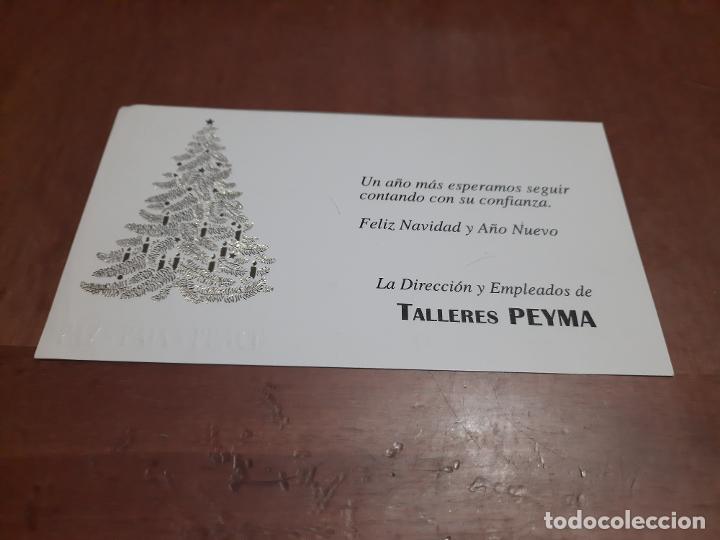 Sammelleidenschaft Andere Papierartikel: TALLERES PEYMA. FELICITACI&Oacute;N DE NAVIDAD. BUEN ESTADO. UNA CARA. DIFICIL. C-12
