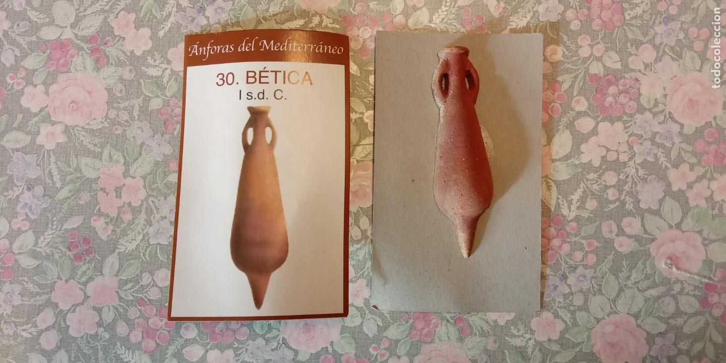 Sammelleidenschaft Andere Papierartikel: PR&Aacute;CTICA &Aacute;NFORA DEL MEDITERR&Aacute;NEO. 30 B&Eacute;TICA I. S.D.C. MEDIDAS 8*2 CM. COMPLETA TU COLECCI&Oacute;N