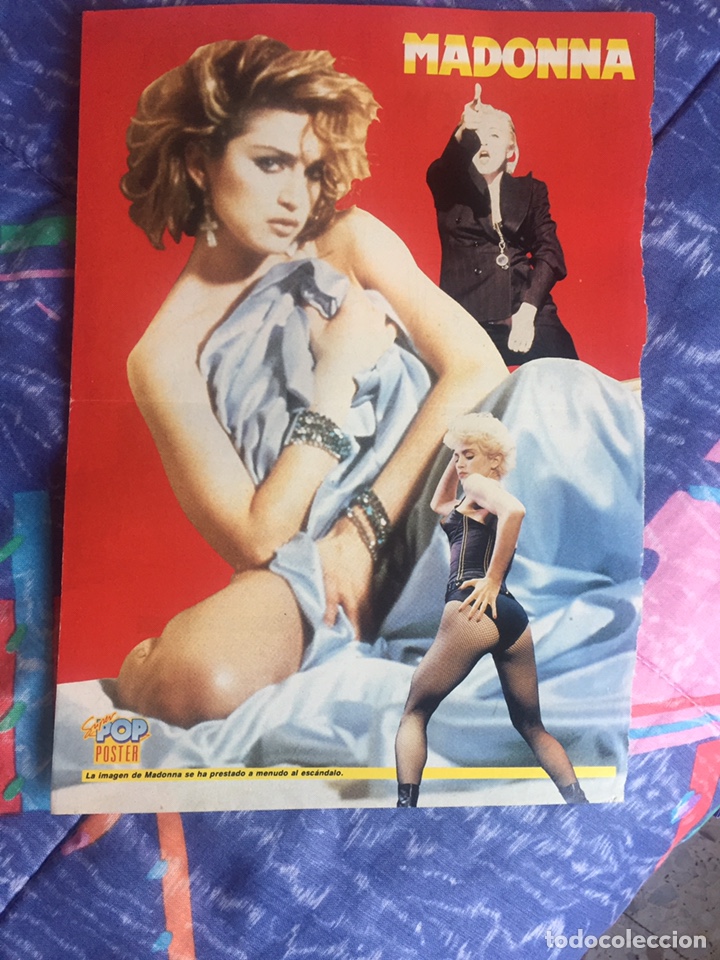 Otros Art&iacute;culos de Coleccionismo en Papel: Miniposter de Madonna