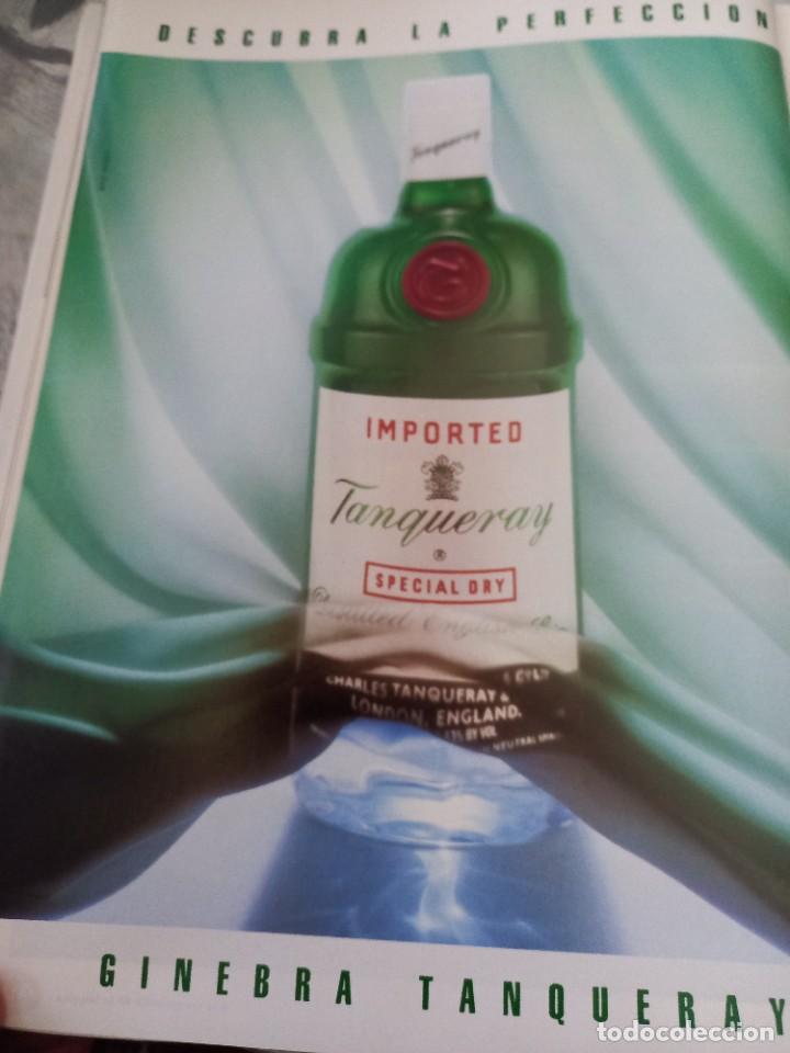 Otros art&iacute;culos de coleccionismo en papel: PUBLICIDAD. GINEBRA TANQUERAY. RECORTE TIEMPO 10&ordm; ANIVERSARIO, 1992