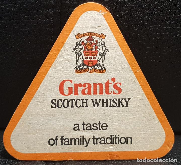 Otros Art&iacute;culos de Coleccionismo en Papel: GRANT'S - POSAVASOS - ESCOCIA - WHISKY - CERVEZA - REFRESCOS - SIDRA - BITTER