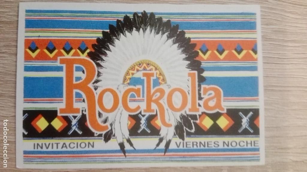 Otros Art&iacute;culos de Coleccionismo en Papel: DISCOTECA ROCKOLA MELIANA (VAL&Egrave;NCIA) - FLYER INVITACI&Oacute;N VIERNES NOCHE - A&Ntilde;O 1995.