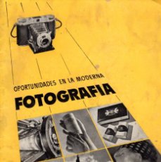Otros Artículos de Coleccionismo en Papel: FOLLETO PUBLICITARIO CURSO DE FOTOGRAFIA AFHA AÑOS 50