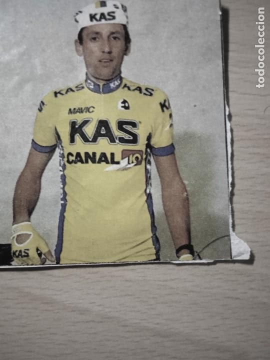 Otros Art&iacute;culos de Coleccionismo en Papel: Recorte de revista deportiva. Eric Caritoux (KAS). Ciclismo. Francia