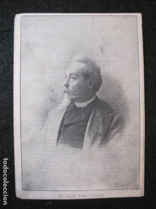 Sammelleidenschaft Andere Papierartikel: DOCTOR B. TORA Y FERRER-PARLAMENT FINAL DE CURS 1907-VER FOTOS-(K-5167)