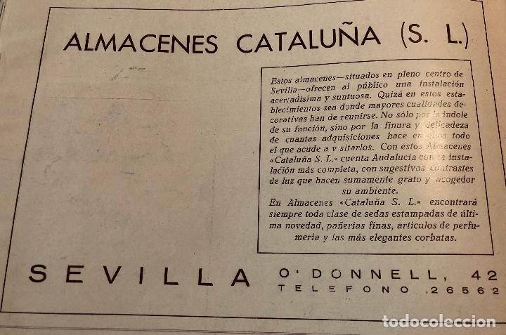 Otros art&iacute;culos de coleccionismo en papel: Publicidad original a&ntilde;o 1943. Modas 'Almacenes Catalu&ntilde;a', Sevilla. 14 x 21 cm. Buen estado.