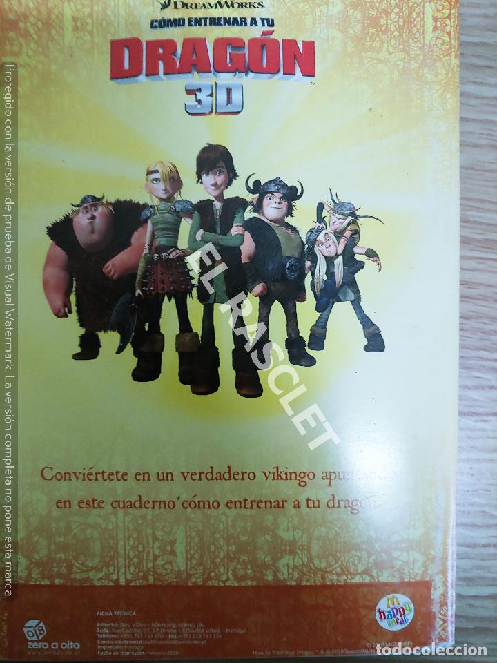 Otros art&iacute;culos de coleccionismo en papel: LIBRETA DREAM WORKLS - COMO ENTRENAR A TU DRAG&Oacute;N 3 D - Foto 2