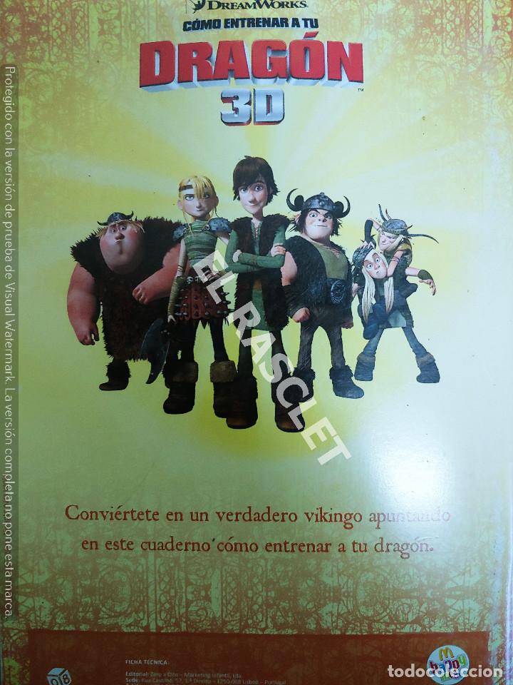 Otros art&iacute;culos de coleccionismo en papel: LIBRETA DREAM WORKLS - COMO ENTRENAR A TU DRAG&Oacute;N 3 D - Foto 3