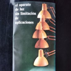Otros Artículos de Coleccionismo en Papel: FOLLETO LÁMPARAS FASE , LAMPARA FASE. Lote 322172948