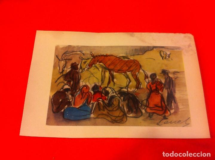 Collectionnisme Papier divers: L&Aacute;MINA PERTENECIENTE A REVISTA. A&Ntilde;O 1940. CANALS.