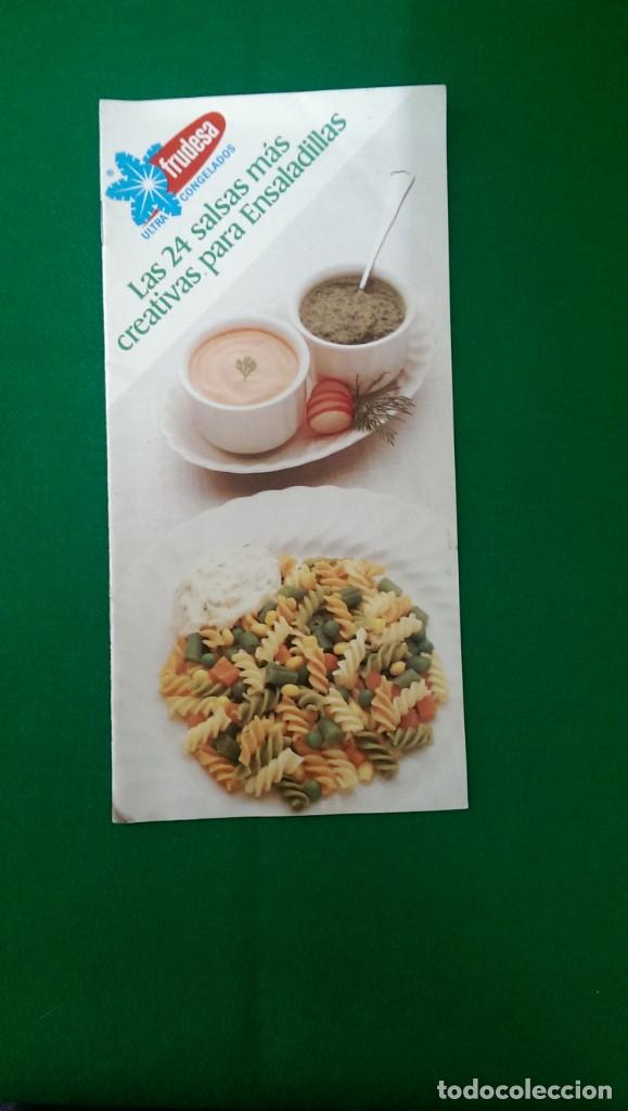 Paper Collecting Others: RECETARIO FINDUS LAS 24 SALSAS M&Aacute;S CREATIVAS PARA ENSALADILLAS