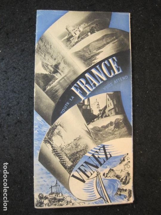 Otros art&iacute;culos de coleccionismo en papel: TOUTE LA FRANCE-GUIA TURISTICA FRANCIA-PUBLICIDAD ANTIGUA-VER FOTOS-(K-5327)