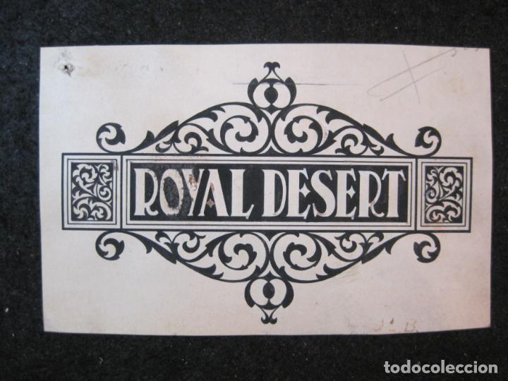 Outros artigos de papel: ROYAL DESERT-ORIGINAL PUBLICIDAD-VER FOTOS-(87.982)