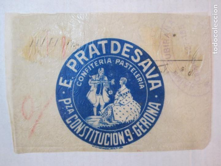 Outros artigos de papel: GIRONA-CONFITERIA PASTELERIA E. PRATDESALVA-ORIGINAL PUBLICIDAD-SUBIRANA-VER FOTOS-(87.985)