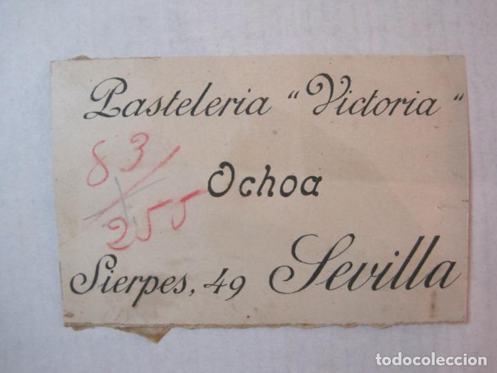 Otros art&iacute;culos de coleccionismo en papel: SEVILLA-PASTELERIA VICTORIA OCHOA-ORIGINAL PUBLICIDAD-VER FOTOS-(87.987)