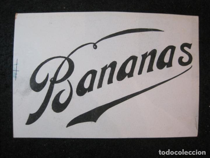 Outros artigos de papel: BANANAS-ORIGINAL PUBLICIDAD-VER FOTOS-(K-5339)