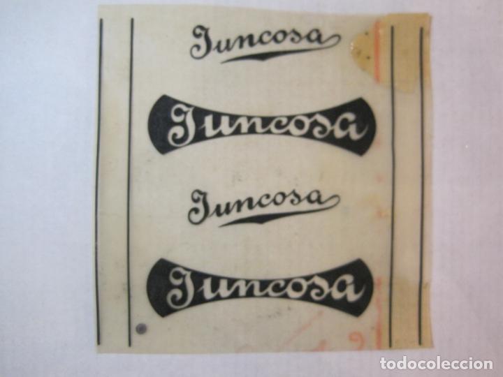 Outros artigos de papel: JUNCOSA-ORIGINAL PUBLICIDAD-VER FOTOS-(K-5342)