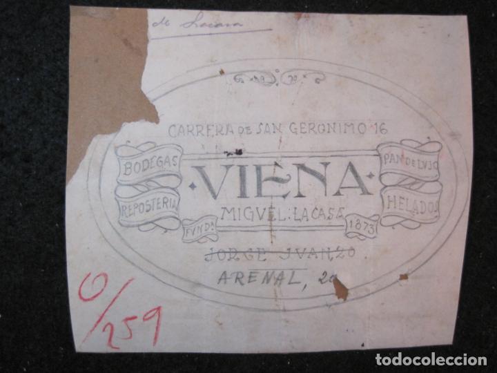 Outros artigos de papel: BODEGAS REPOSTERIA HELADOS PAN DE LUJO VIENA-ORIGINAL PUBLICIDAD-VER FOTOS-(K-5349)
