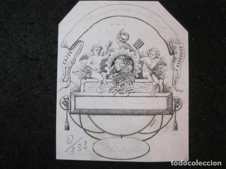 Paper Collecting Others: CAFES TOSTADOS DIARIAMENTE-AZUCARES DE LA HABANA-ORIGINAL PUBLICIDAD-VER FOTOS-(K-5350)