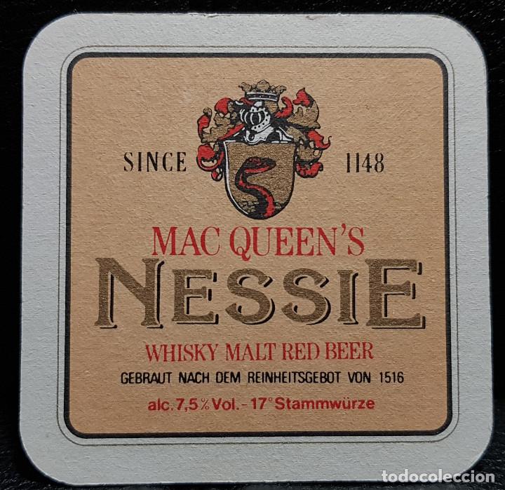 Otros Art&iacute;culos de Coleccionismo en Papel: EGGENBERGER URBOCK/MAC QUEEN'S NESSIE - POSAVASOS - AUSTRIA - WHISKY - CERVEZA - REFRESCOS