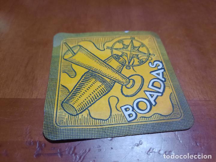 Sammelleidenschaft Andere Papierartikel: BOADAS. POSAVASOS. CARTULINA. USADO. MANCHADO POR DEBAJO.