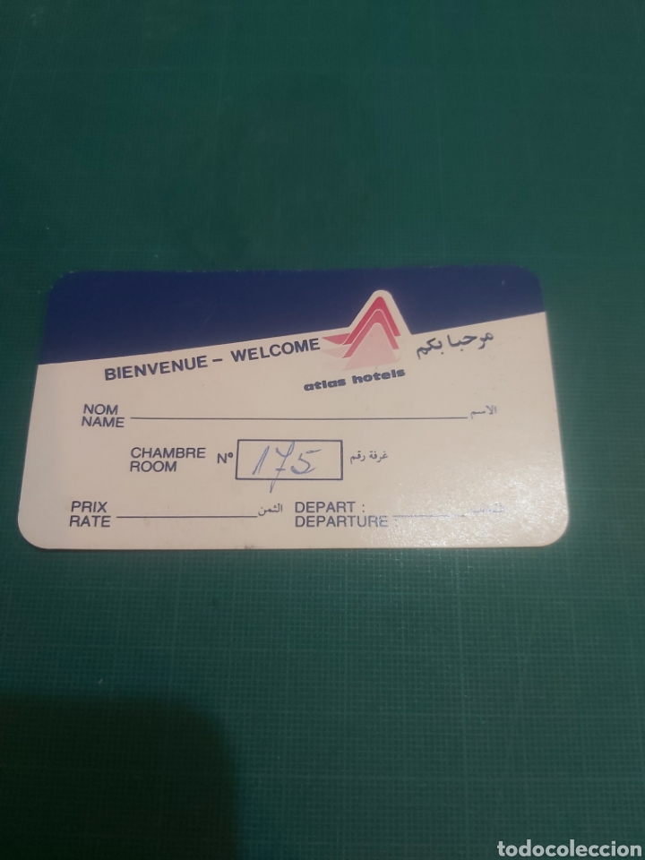 Collectionnisme Papier divers: TARJETA ATLAS HOTELES MARRUECOS