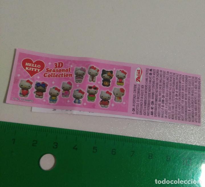 Otros Art&iacute;culos de Coleccionismo en Papel: bpz papel zaini hello kitty kity seasonal sanrio de huevo sorpresa zaini