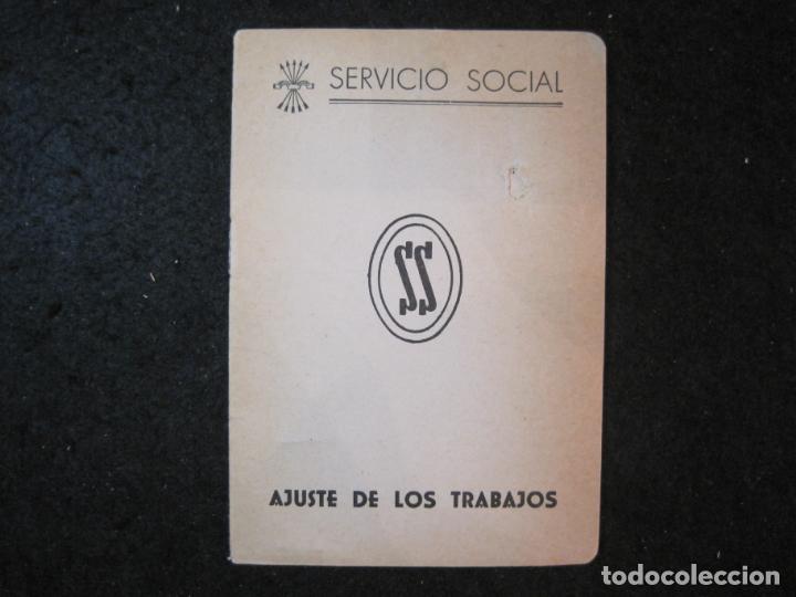 Outros artigos de papel: SERVICIO SOCIAL-AJUSTE DE LOS TRABAJOS-A&Ntilde;O 1957-VER FOTOS-(K-5388)