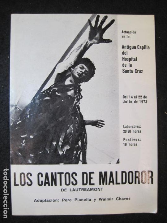 Paper Collecting Others: LOS CANTOS DE MALDOROR DE LAUTREAMONT-PUBLICIDAD ANTIGUA-VER FOTOS-(K-5407)