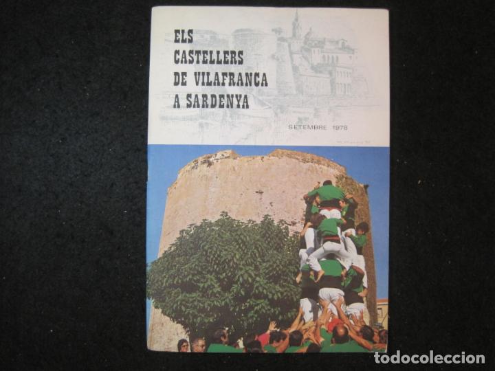 Paper Collecting Others: ELS CASTELLERS DE VILAFRANCA A SARDENYA-SETEMBRE 1978-VER FOTOS-(K-5408)