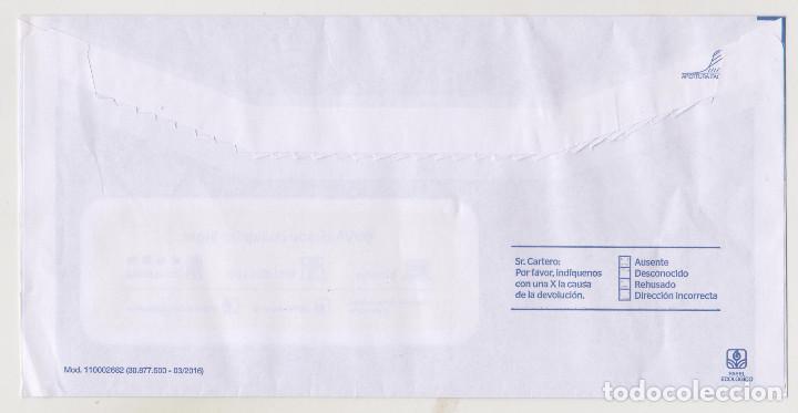 Otros art&iacute;culos de coleccionismo en papel: BBVA - SOBRE CIRCULADO - Foto 2
